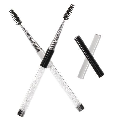 OSOLADY Versatile Lash Makeup Tools 2pcs Eyelash Brush Applicator Set for Home or Travel
