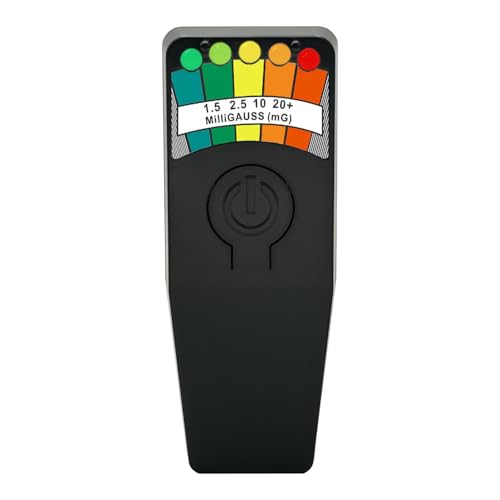Portable EMF Meter with LED Display