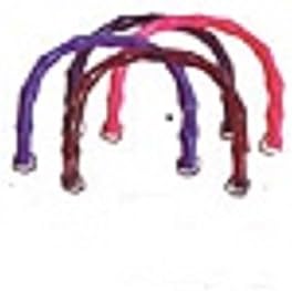 6.5"X5.25" Large Plastic Bamboo Handles 4 PER Pack (Navy Blue)