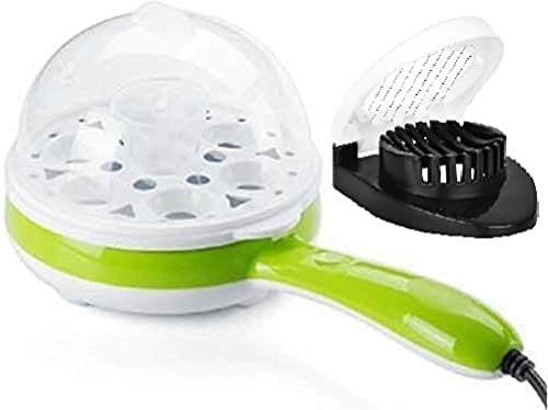 IK Enterprise Multipurpose Single Layer Handle Egg Boiler with Non Stick Fry pan Electric for Omelette Maker and Other Egg Variety(Pack Of 1,... - Image 2
