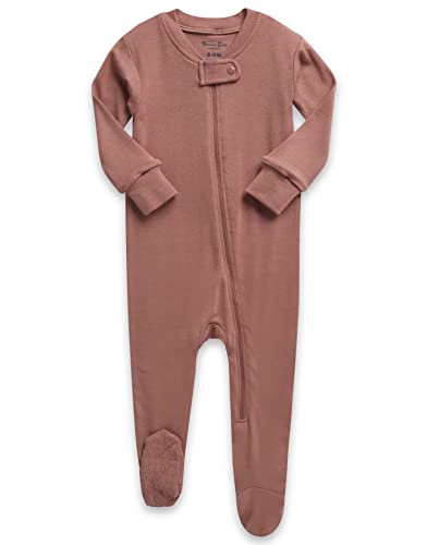 Image of VAENAIT BABY Infant Toddler Boys Girls Footed One-Piece Sleep and Play Premium Modal Pajamas 1-2 Pieces