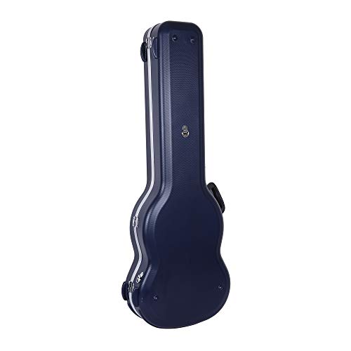 Image of Crossrock ABS Molded Arch Top Case for SG Electric Guitars, Backpack Straps, Blue(CRA860SGBL)