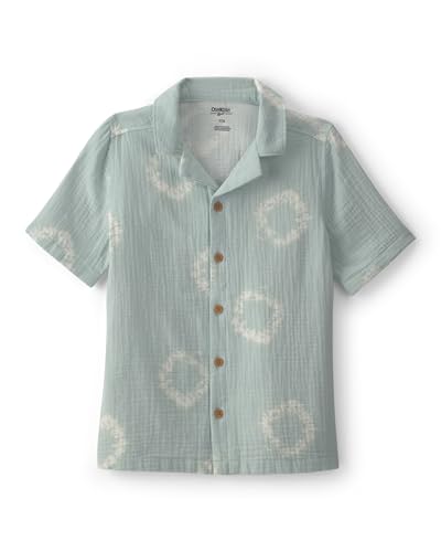 Image of OshKosh B'Gosh Boys Short Sleeve Woven Buttonfront Shirt