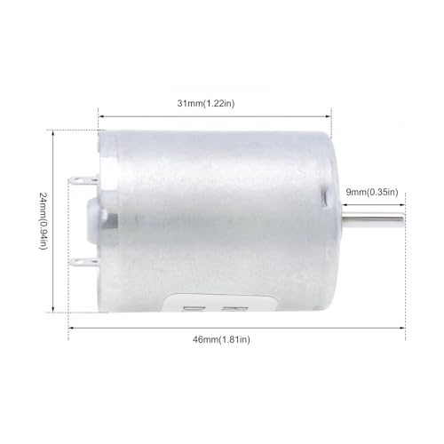 Moteur à courant continu 12 V 5600 tr/min pour micro-pompe - 2