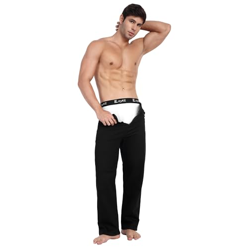 Image of Zyke Men's Cotton Trunk Innerwear | 95% Cotton 5% Elastane Stretch Underwear | Ultra Soft Waistband Anti-Bacterial Moisture Wicking Trunks for Men (Pack of 1)
