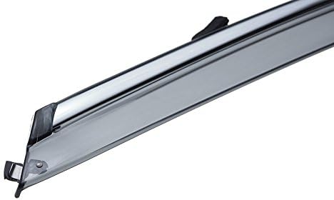 WellVisors Window Visors Wind Deflectors Compatible with Buick 2011-2017 Regal with Chrome Trim Rain Guards 3-847BU003