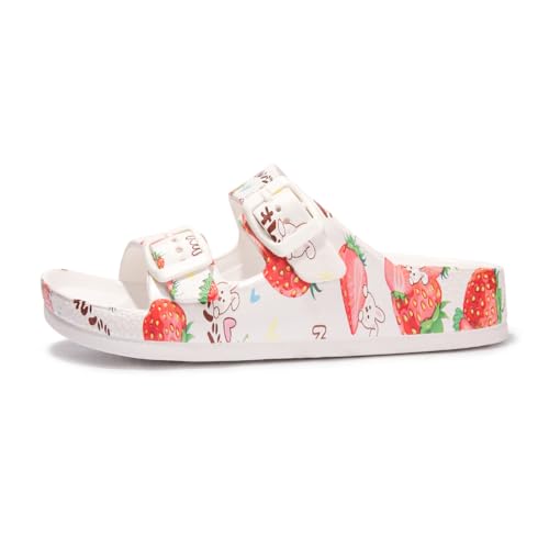Image of FUNKYMONKEY Kids EVA Slides Waterproof Slip-on Pool Sandals for Boys Girls