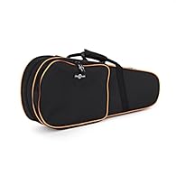 Durable Foam Case for Concert Size Ukulele Adjustable Shoulder Straps and Reinforced Handles for Ultimate Comfort Accessory Pocket on the Front for Accessories Internal dimensions: Overall length: 640mm; Body length: 310mm; Upper bout: 170mm; Waist: ...