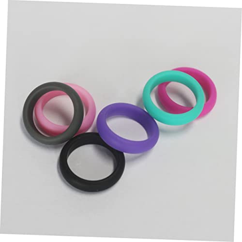 Juego de 3 anillas flexibles de silicona para deporte miniatura 6