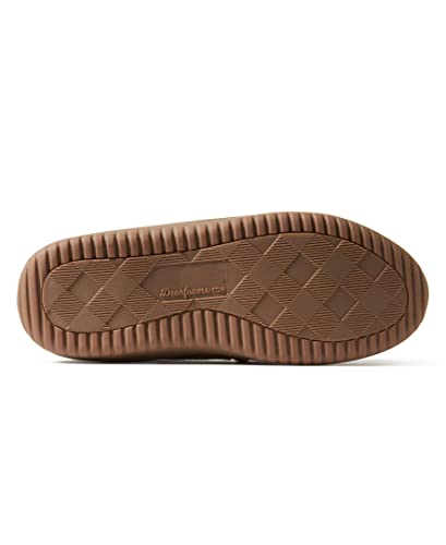 Dearfoams Women's Wilmington Energy Return Comfort Indoor/Outdoor Memory Foam Moccasin Slipper with Tie3