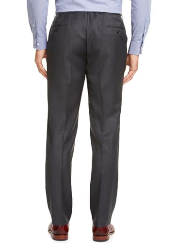 Lauren Ralph Lauren Mens Classic-Fit Wool Dress Pants 58W x 30L Grey2