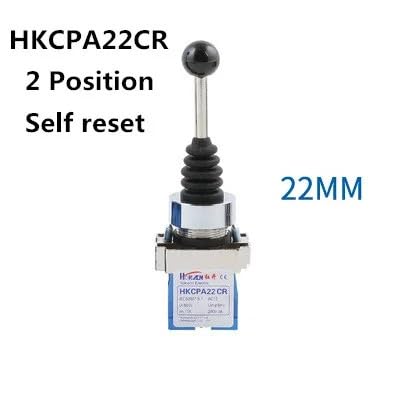 Interrupteur à joystick 22 mm XD2-PA12CR de commande croisée - 2
