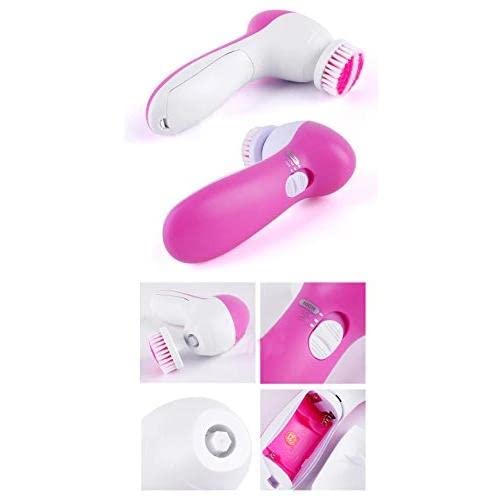 Beauty Care 5 in 1 Portable Compact Face Massager for Facial Color May Vary