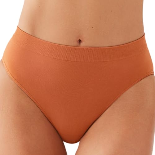 Image of Wacoal Women's B-Smooth Seamless Full Coverage Hi-Cut Brief Panty, 834175