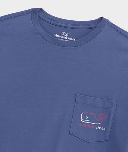 vineyard vines Men's Burgee Vintage Whale Short-Sleeve Pocket Tee4