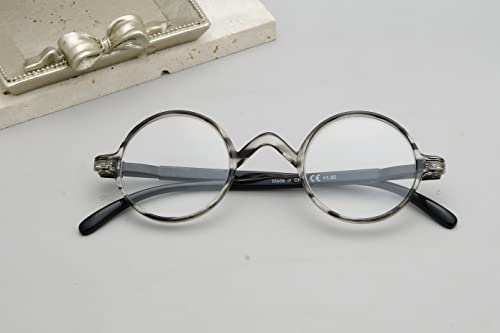 Image of Eyekepper Reading Glasses for Men, Large Round Readers Women Oval | Mens Womens Cheaters, Reader Eyeglasses, All-Day Comfort Spring Hinges, Scratch Resistant for Work /Crafts