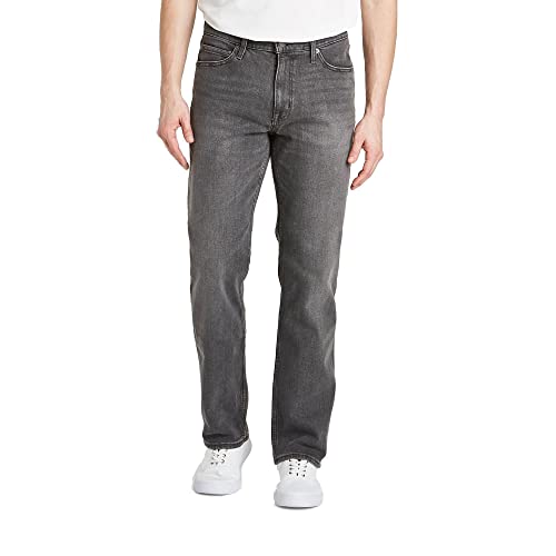 Goodfellow & Co Men's Straight Fit Jeans (US, Waist Inseam, 36, 32, Regular, Regular, Black)