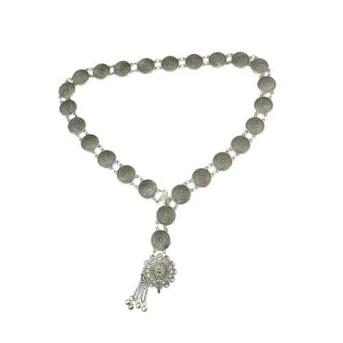 GALPADA Belt Vintage Flower Belt Fashion Chain Waistband Elegant Dress Accessory