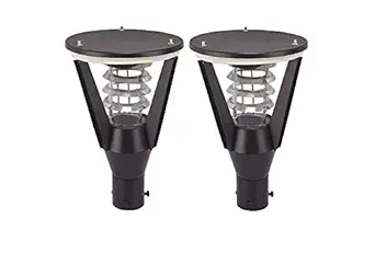 Modern Metal LED Light for Gates and Gardens (Set of 2Pcs)