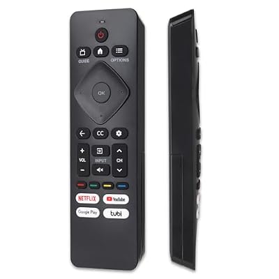 for Philips-TV-Remote-Replacement, Universal for Philips Smart Google/Android TVs