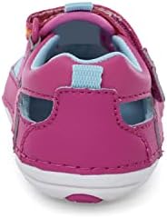 Stride Rite baby girls Sm Tobias First Walker Shoe, Pink Multi, 3.5 Wide Infant US | Image 2