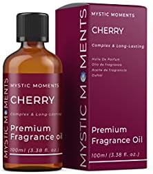 Mystic Moments | Cherry Fragrance Oil - 100ml - Perfect for Soaps, Candles, Bath Bombs, Oil Burners, Diffusers and Skin & Hair Care Items