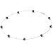 Produktbild Monomania Damen-Collier Edelstahl 9 Süßwasserperlen grau 42 cm 40305