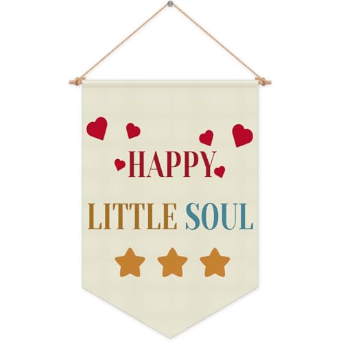 Baby Girl Nursery Wall Decor Hanging Pennant Flag Banner Baby Boy Room Decoration Playroom Nursery Bedroom Game Room Wall Sign Decor Kids Girl Boy Christmas Birthday Gift Cotton Linen