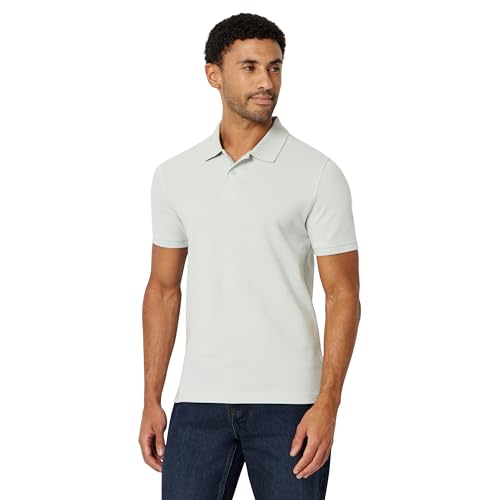 Image of Amazon Essentials Men's Slim-Fit Short-Sleeve Cotton Pique Polo Shirt