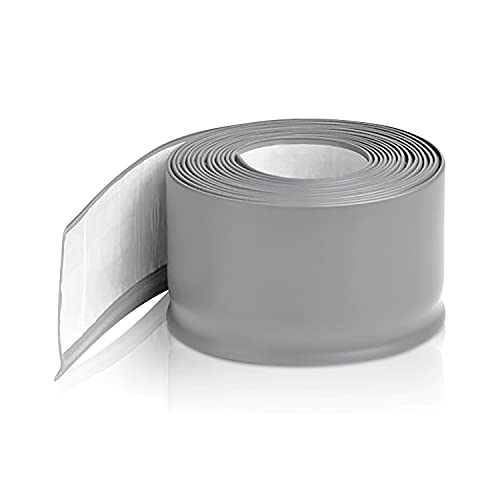 Proflex Gray Vinyl Wall Base 4 inch X 100 ft Wall Base Trim with