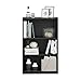 FURINNO JAYA Simple Home 3-Tier Adjustable Shelf Bookcase, Black