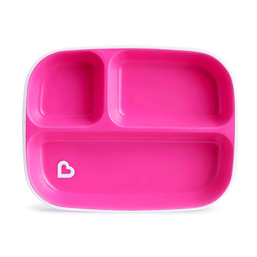 Conjunto de Pratos, Munchkin, Roxo/Rosa