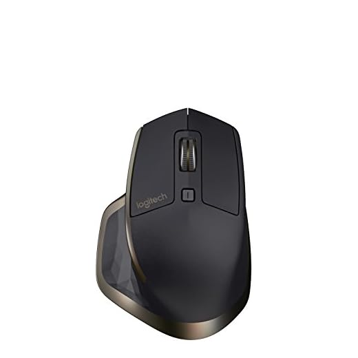 Logitech Souris - Laser - 5 Boutons - sans Fil - Bluetooth, 2.4 GHz - récepteur sans Fil USB - météorite MX Master B2B Wireless Souris Meteorite Taille Unique Noir/Bronze