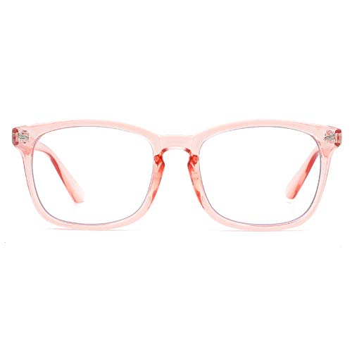 Cyxus Blue Light Filter Computer Glasses for Blocking Headache [Anti Eye Eyestrain] Transparent Lens Gaming Glasses, Unisex (Men/Women)