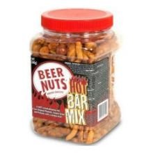 Beer Nuts Hot Bar Mix, 12 Ounce Pet Jar -- 6 per case.