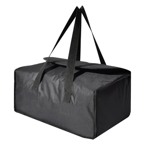 Genérico Bolsa para Comida A Domicilio | Bolsa Térmica Grande Y Portátil | Porta Alimentos Impermeable para Preparación De Comidas Picnic Comida para Llevar Parrilladas Eventos Deportivos Compras