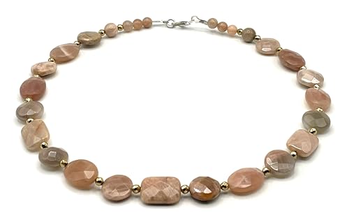 Collier Pierre de Soleil beige, le ras du cou parfait pour illuminer vos tenues d'été