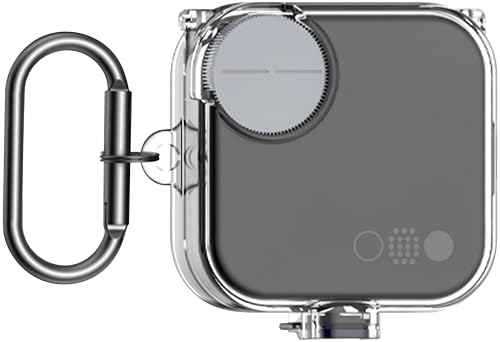 Geiomoo TPU Case for CMF Buds Pro 2, CMF Buds 2 Plus, CMF Buds 2, Soft Flexible Scratch Resistant Protective Cover with Carabiner (Clear)