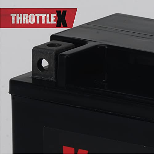 Throttlex Batteries - Adx12-Bs - Agm Replacement Power Sport Battery #TOP4
