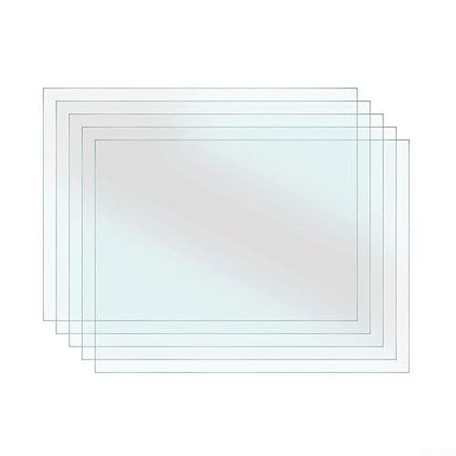 Lot de 5 grands films FEP 240 x 380 x 0,15 mm pour imprimantes 3D, compatibles avec Anycubic Photon, Elegoo Jupiter 6K et FlashForge Foto 13.3 LCD