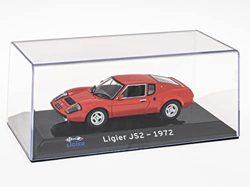OPO 10 - Car 1/43 Collection SUPERCARS Compatible with Ligier JS2-1972 - UP081, Red - Image 2