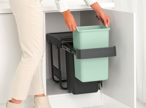 Caneca de basura integrada Brabantia 2 x 4 gal miniatura 7