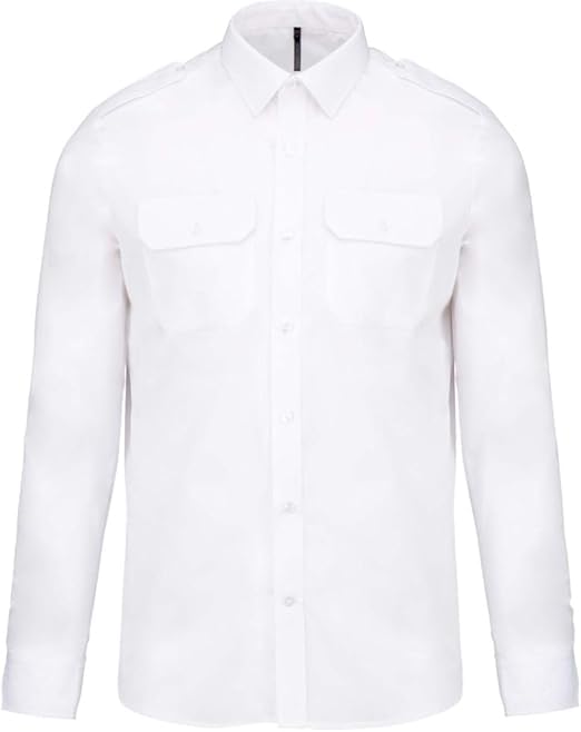 Camisa piloto, Seguridad, Militar K505, Talla M Manga Larga