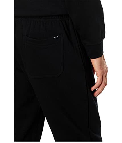 Hurley One & Only Solid Fleece Joggers Black MD3