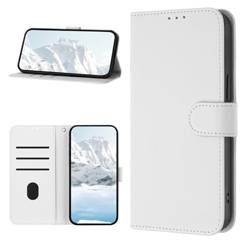 YIRRANZD Coque pour iPhone SE 2020 / SE 2022/8 / 7, Housse en Cuir [Fentes pour Cartes] Etui à Rabat Pochette de Portefeuill, Antichoc Protection Case pour...