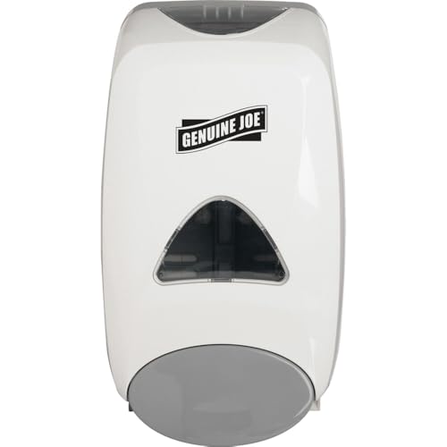 Image of Genuine Joe Solutions, GJO10495, 1250 ml Soap Dispenser, 1 Each, White, Grey