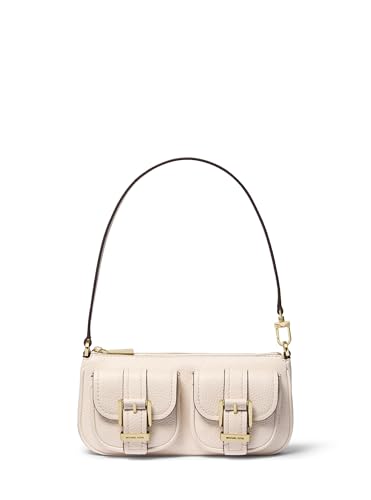 Michael Kors Bolsa pequena conversível Zoe, Creme claro, One Size