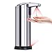 Automatischer Seifenspender, Desinfektions-Halter, Flüssigkeitsspender, Pumpe, Infrarot-Sensor-Edelstahl Flüssigseifenhalter, Geeignet für Badezimmer, Küche