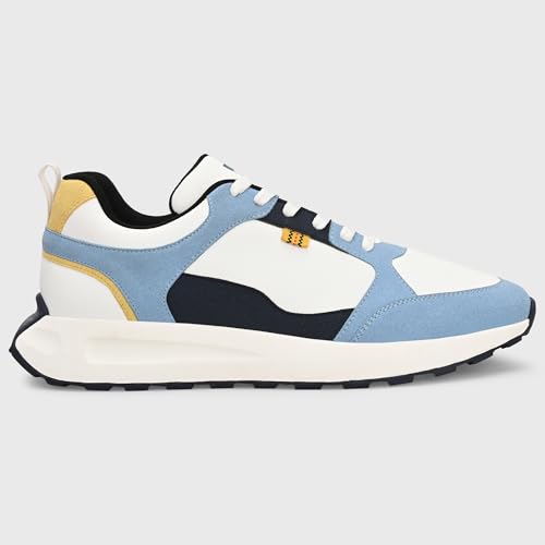 Image of Cruiser Men's Sneakers | Multi-Color Casual Lace Up Shoes for Men | Trendy Chunky Thick Sole Retro Trainer with Color Block |Perfect for Casual,College,Gym,Running, Outdoor,Travel & Street Style(2660)