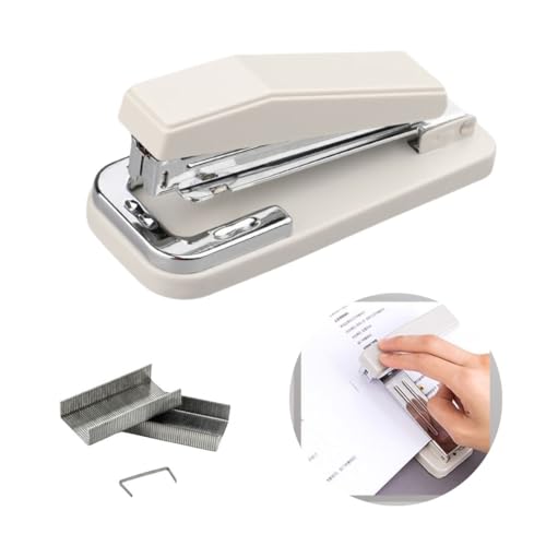 Amazon | EINEY 回転式 製本ステープラー ホッチキス 中綴じ 360°回転
